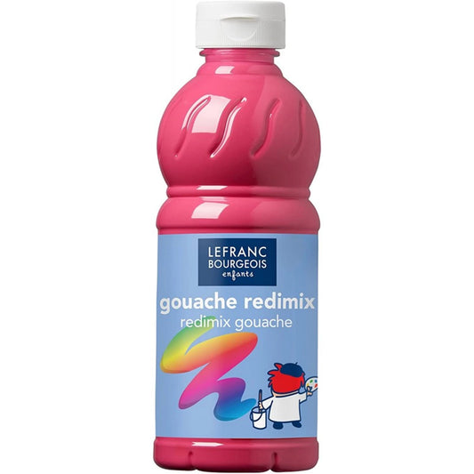 LFB FLÜSSIGE TEMPERA REDIMIX 500ML FLASCHE - TYRISCHROSA