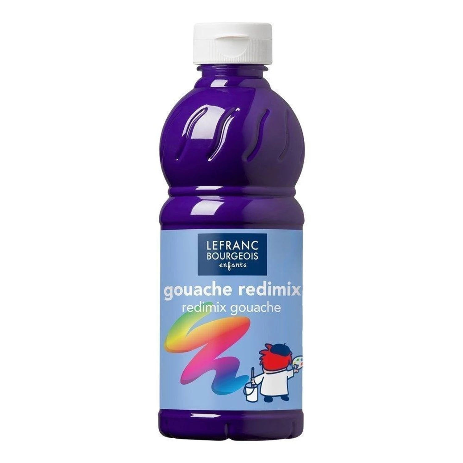 LFB FLÜSSIGE TEMPERA REDIMIX 500ML FLASCHE - VIOLETT