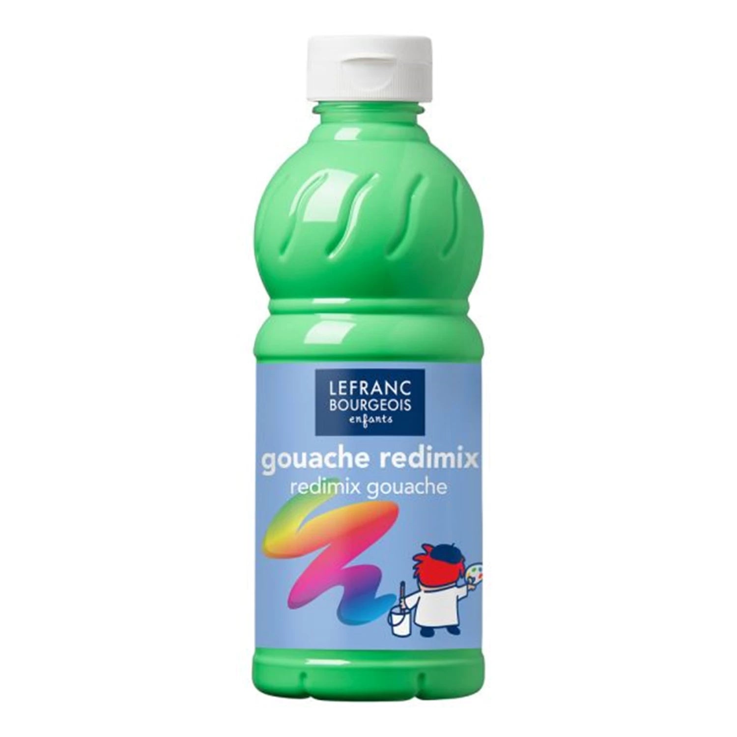 LFB FLÜSSIGE TEMPERA REDIMIX 500ML FLASCHE - FLUO GRÜN
