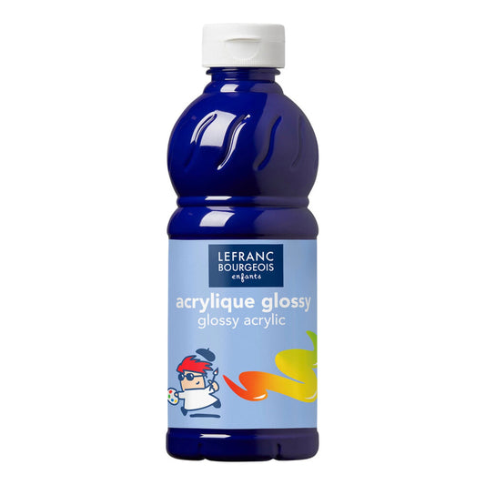 LFB GLOSSY ACRYLFARBE 500ML FLASCHE - ULTRAMARIN
