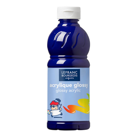LFB GLOSSY ACRYLFARBE 500ML FLASCHE - ULTRAMARIN