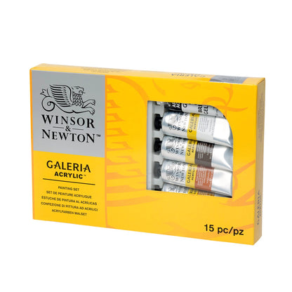 W&N GALERIA ACRYLFARBE STUDIO SET 9 X 60 ML TUBE