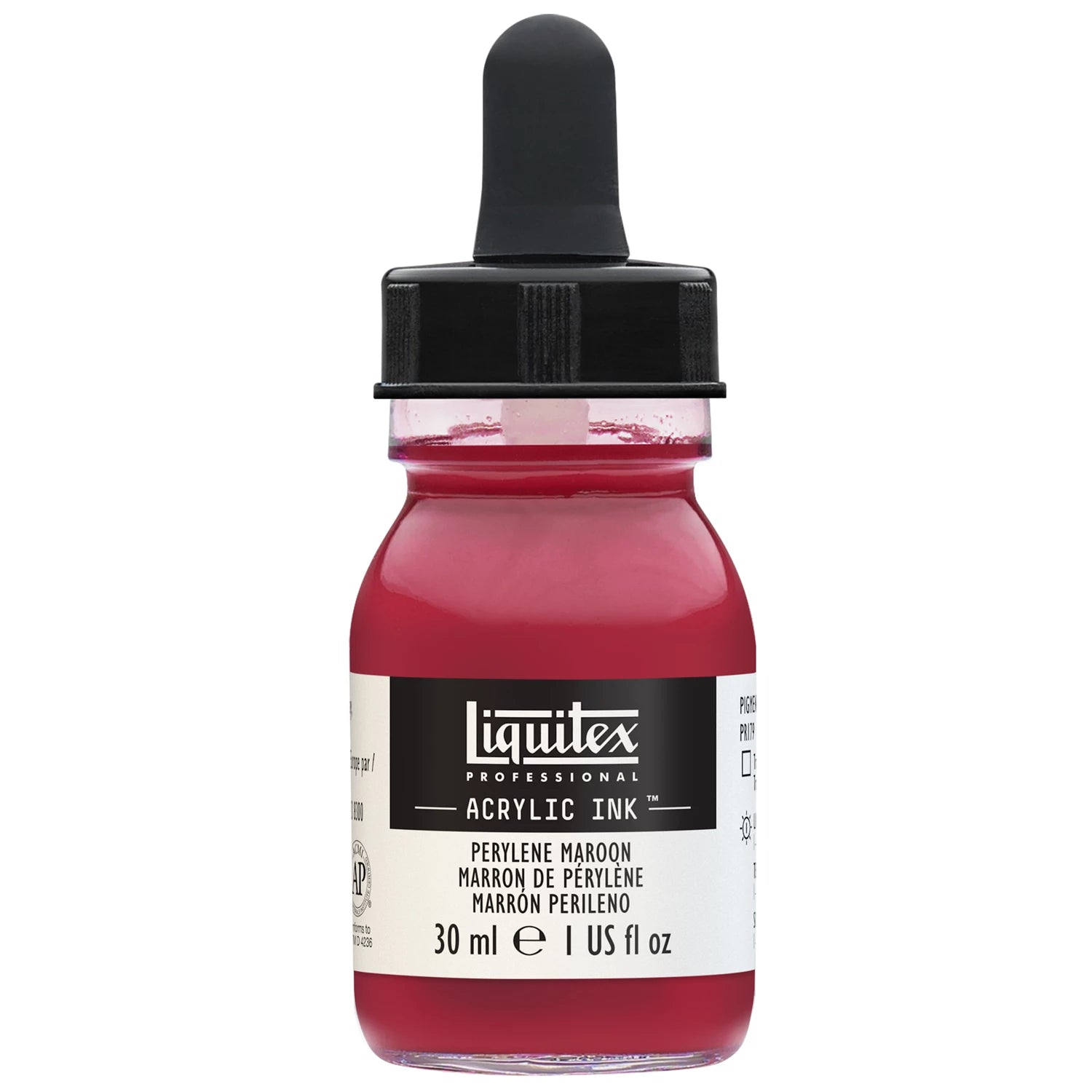 LQX PROF. ACRYLIC INK 30ML FLASCHE PERYLEN MAROON