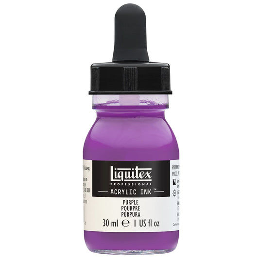 LQX PROF. ACRYLIC INK 30ML FLASCHE LILA