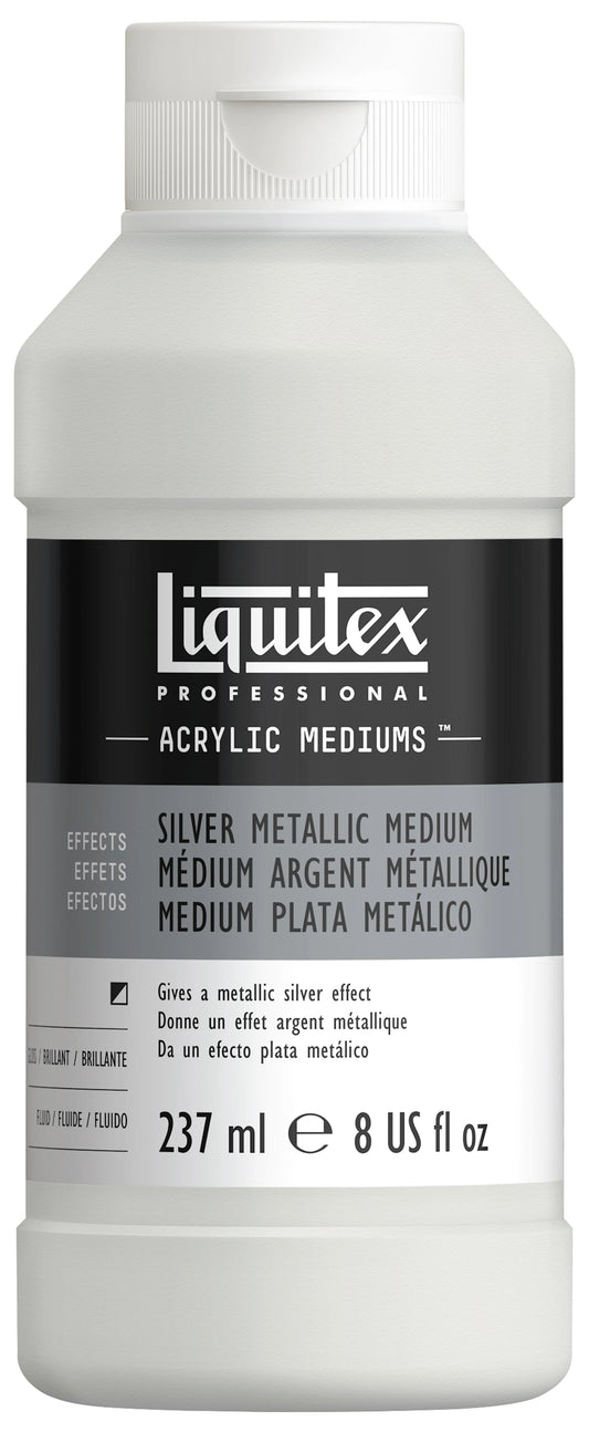 LQX ACRYL METALLIC SILBER MEDIUM 237ML