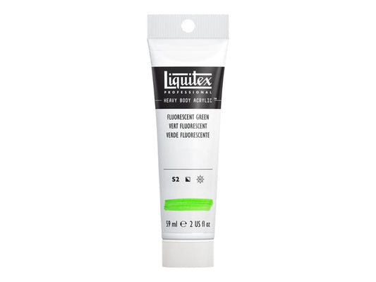 LQX PROF. HEAVY BODY ACRYLFARBE 59ML TUBE FLUO GRÜN