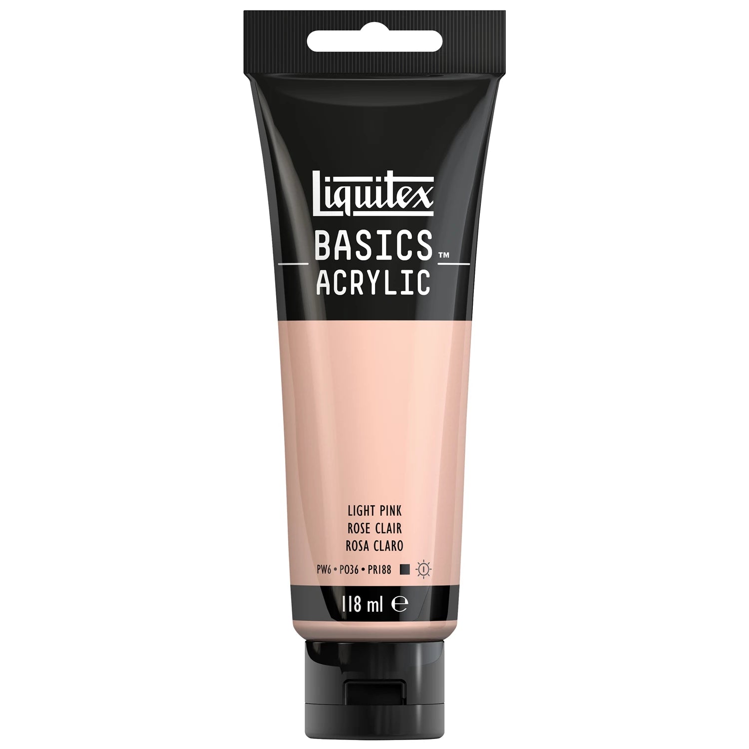 LQX BASICS ACRYLFARBE 118ML TUBE PORTRAITROSA HELL