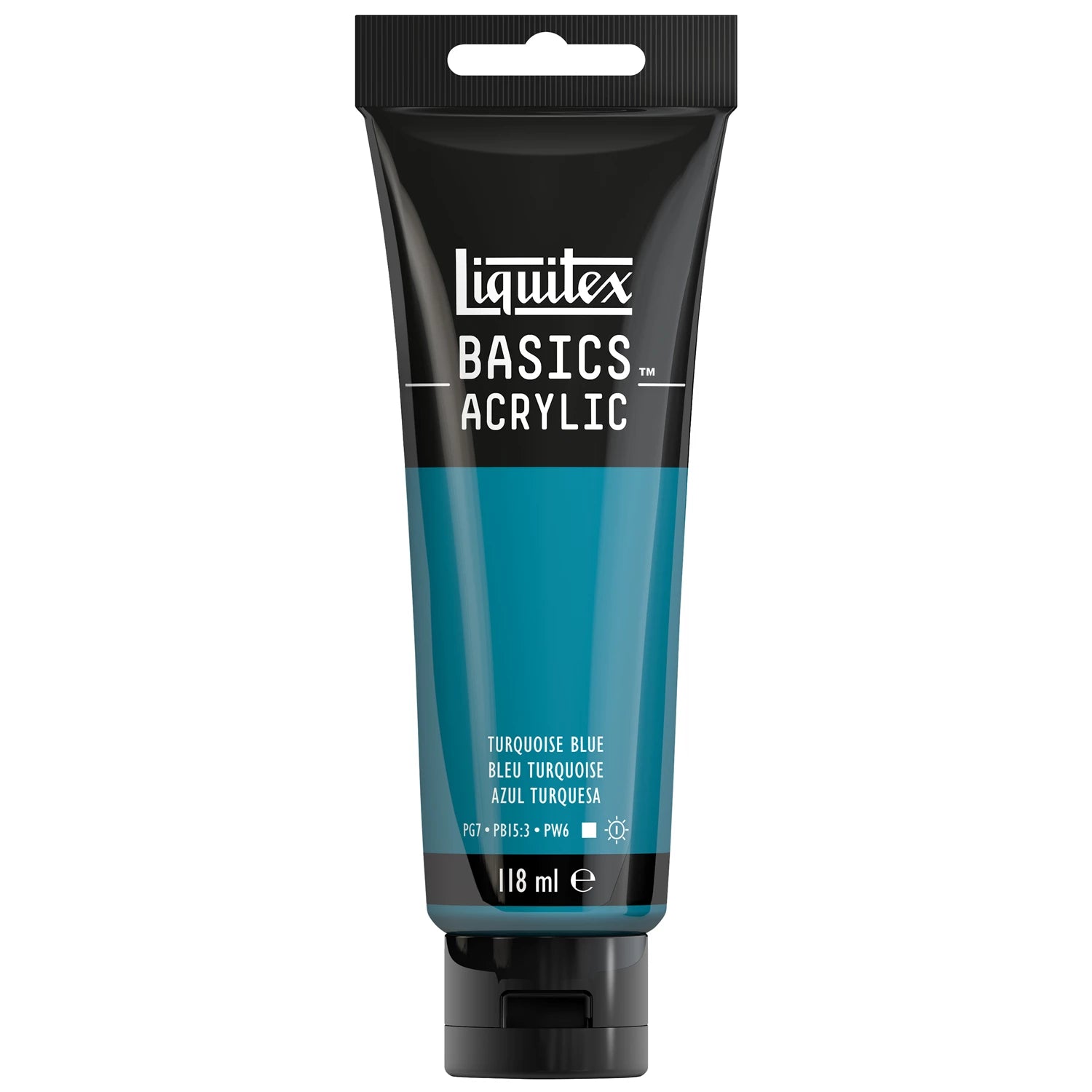 LQX BASICS ACRYLFARBE 118ML TUBE TÜRKISBLAU