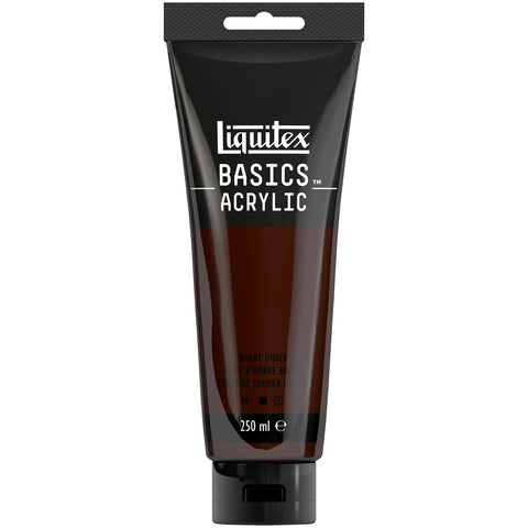 LQX BASICS ACRYLFARBE 250ML TUBE UMBRA GEBRANNT