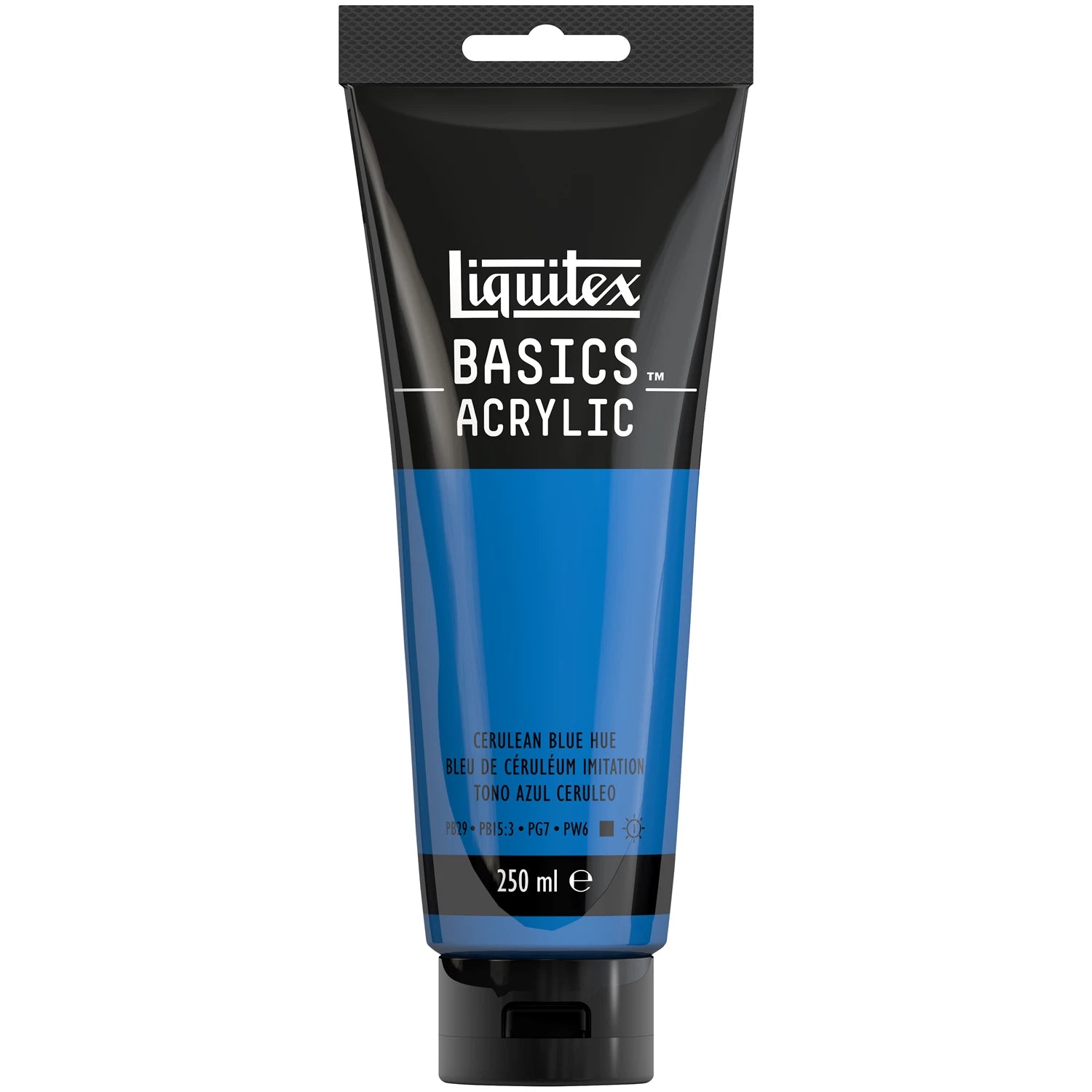 LQX BASICS ACRYLFARBE 250ML TUBE CÖLINBLAU FARBTON