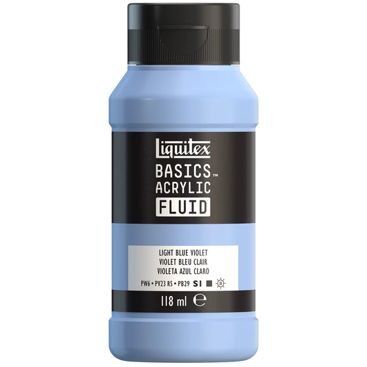 LQX BASICS FLUID ACRYLFARBE 118ML BLAUVIOLETT HELL