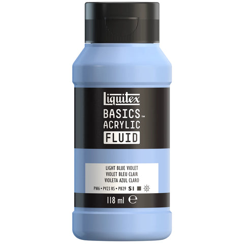 LQX BASICS FLUID ACRYLFARBE 118ML BLAUVIOLETT HELL