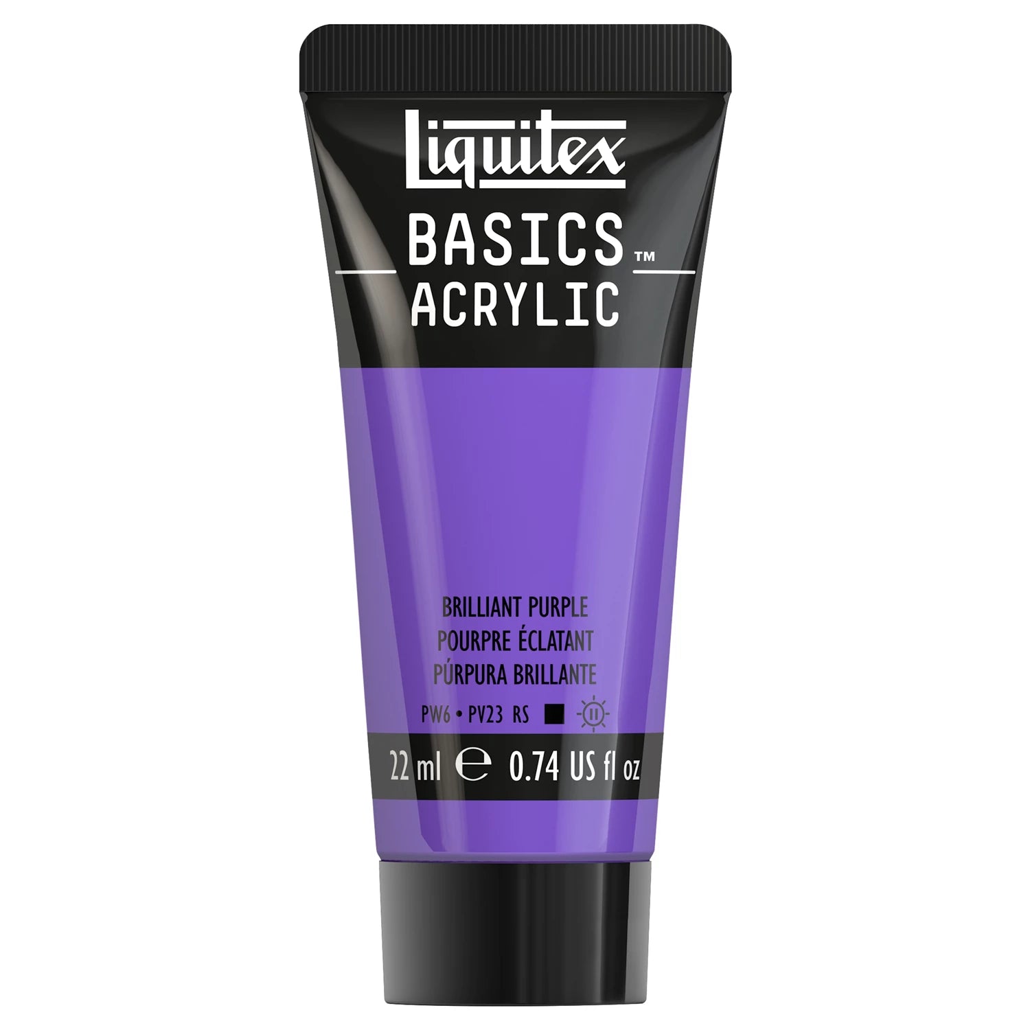 LQX BASICS ACRYLFARBE 22ML TUBE BRILLANTLILA