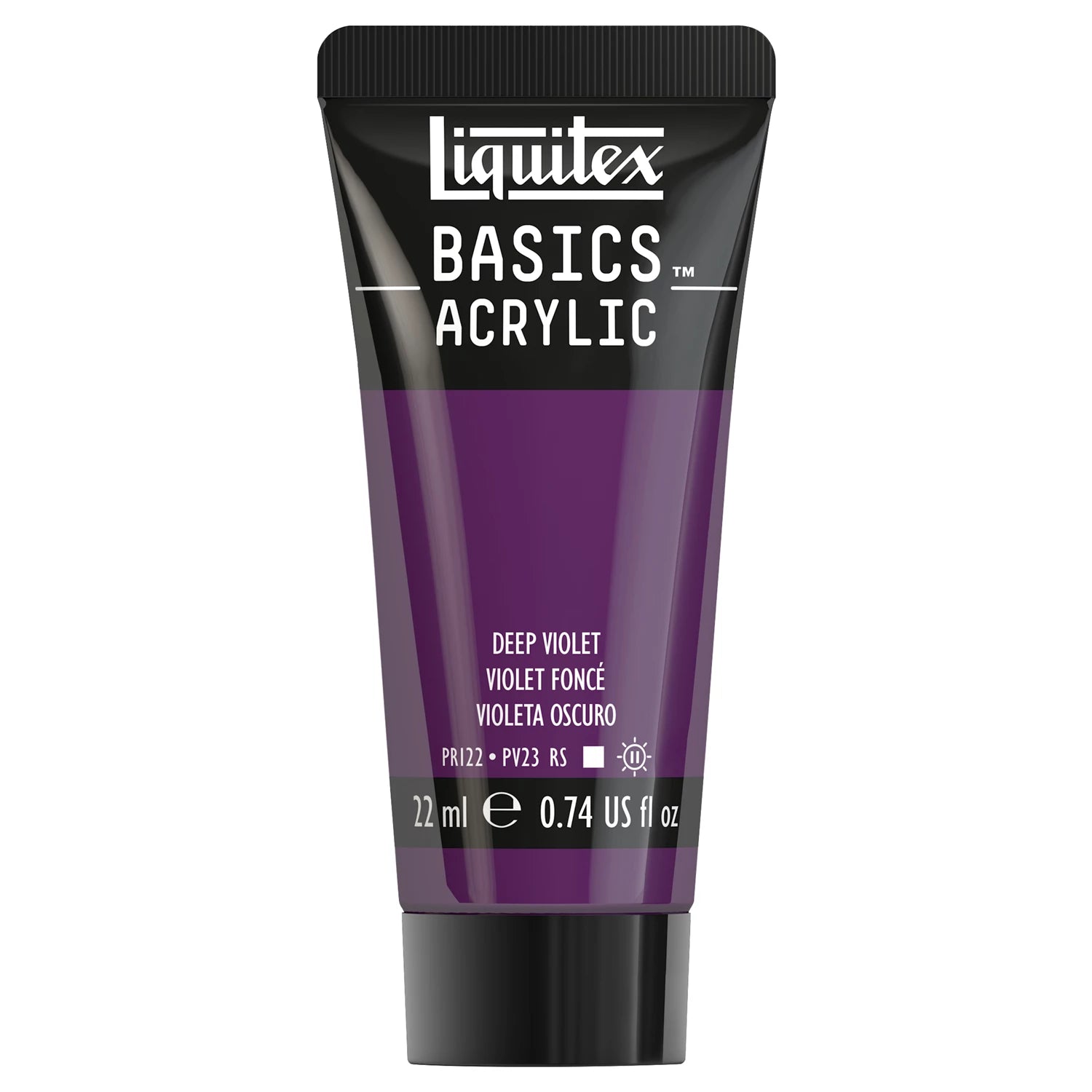 LQX BASICS ACRYLFARBE 22ML TUBE DUNKELVIOLETT