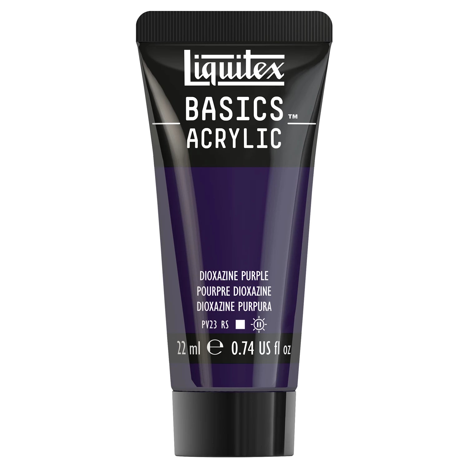 LQX BASICS ACRYLFARBE 22ML TUBE DIOXAZINPURPUR