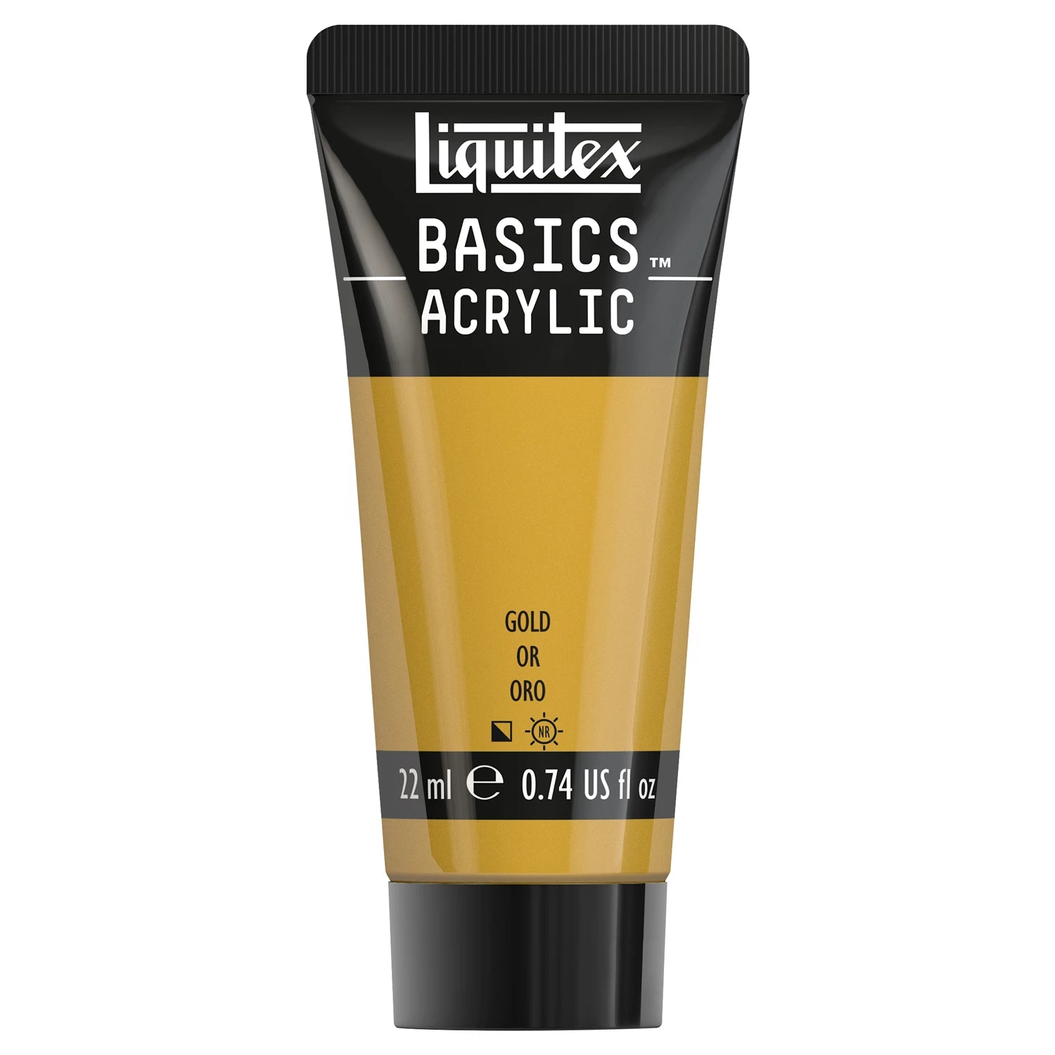 LQX BASICS ACRYLFARBE 22ML TUBE GOLD