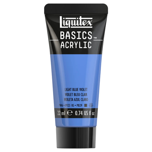 LQX BASICS ACRYLFARBE 22ML TUBE BLAUVIOLETT HELL