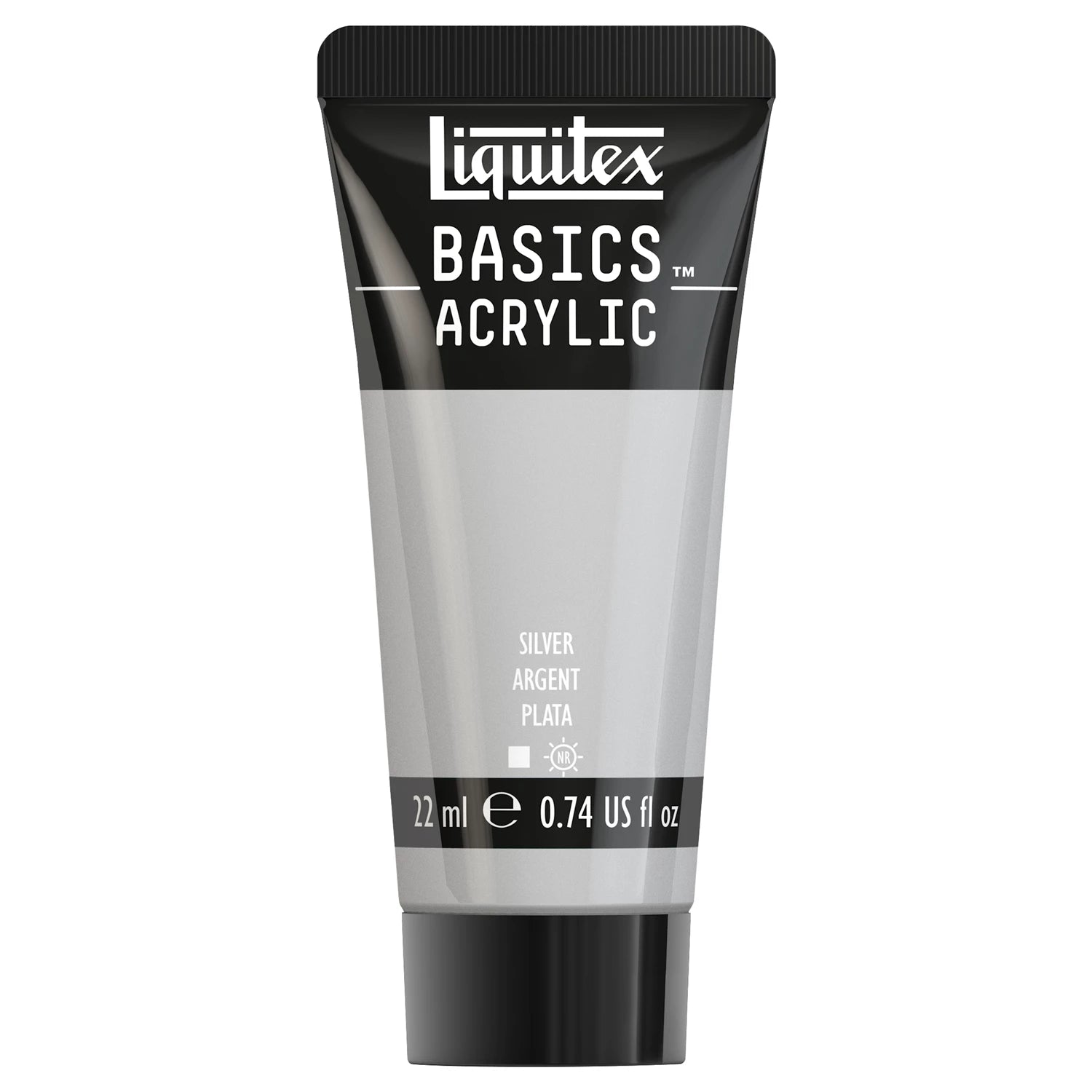 LQX BASICS ACRYLFARBE 22ML TUBE SILBER