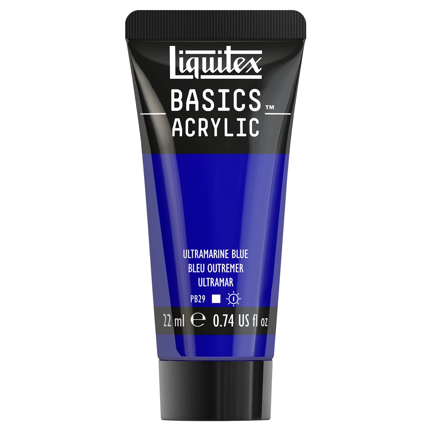 LQX BASICS ACRYLFARBE 22ML TUBE ULTRAMARINBLAU