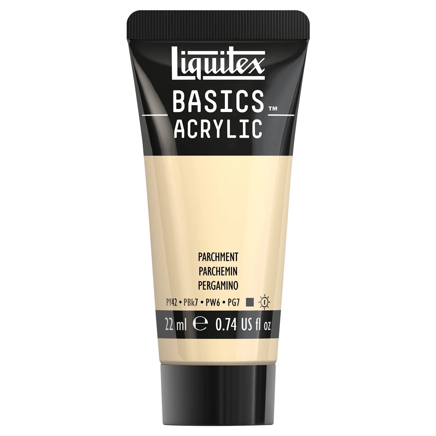 LQX BASICS ACRYLFARBE 22ML TUBE PERGAMENT