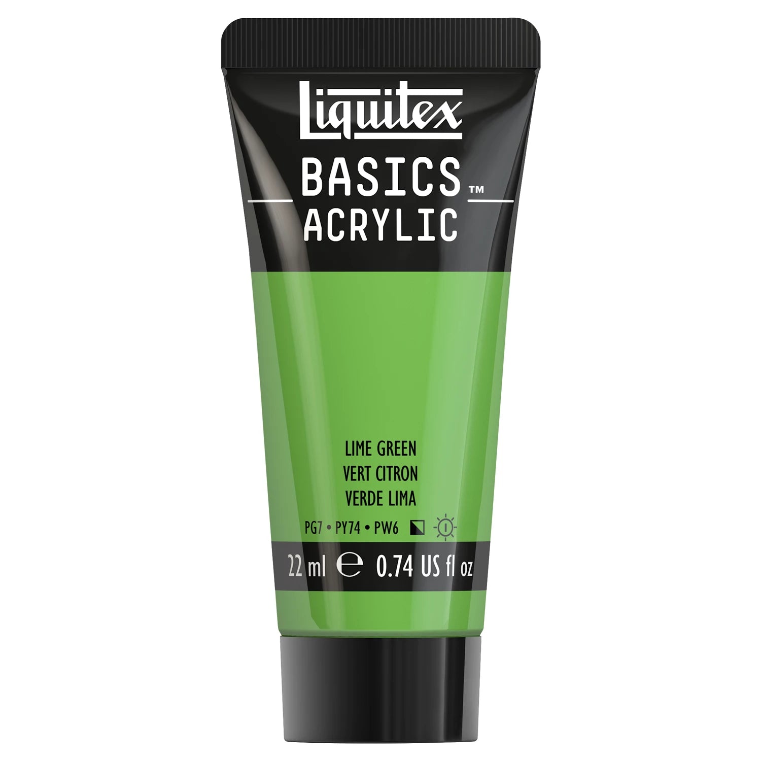 LQX BASICS ACRYLFARBE 22ML TUBE LIMETTENGRÜN