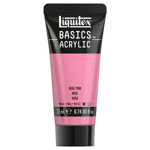 LQX BASICS ACRYLFARBE 22ML TUBE ROSA-PINK