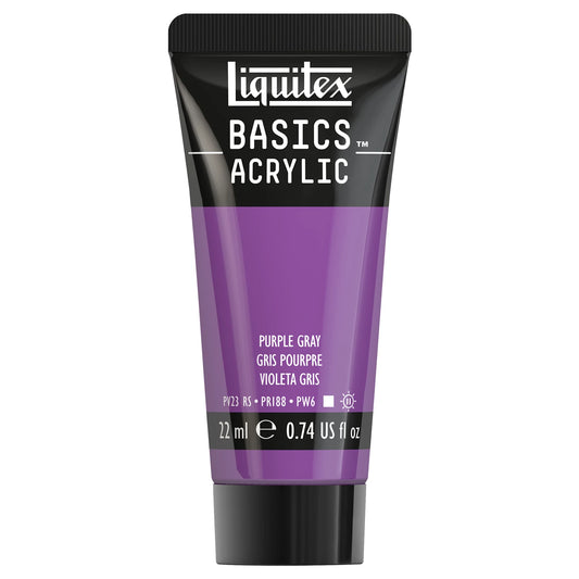 LQX BASICS ACRYLFARBE 22ML TUBE LILAGRAU