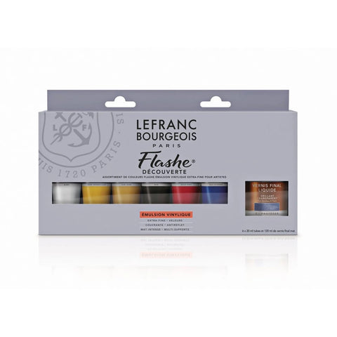 LFB FLASHE ACRYL 6X20ML DISCOVERY SET
