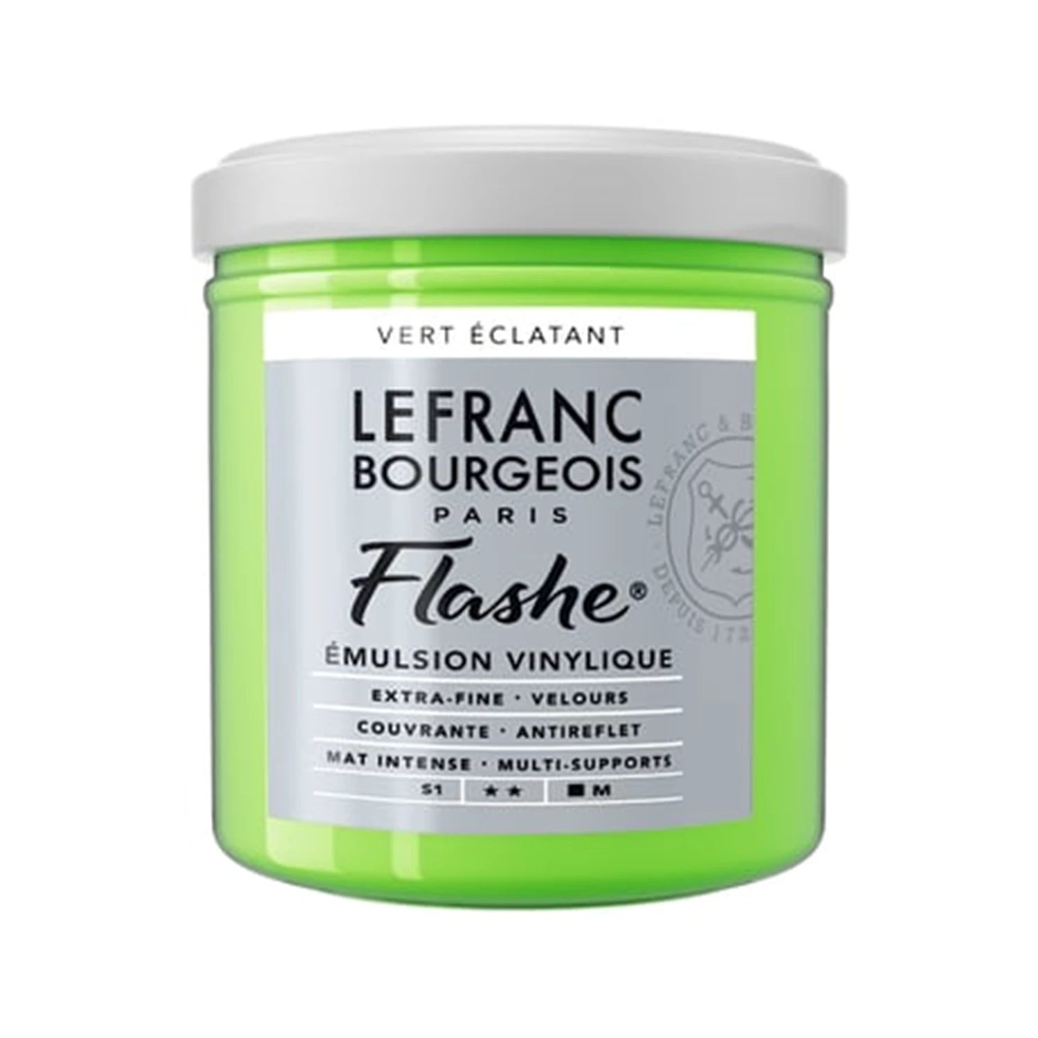 LFB FLASHE ACRYL 125ML TOPF FEURIGGRÜN