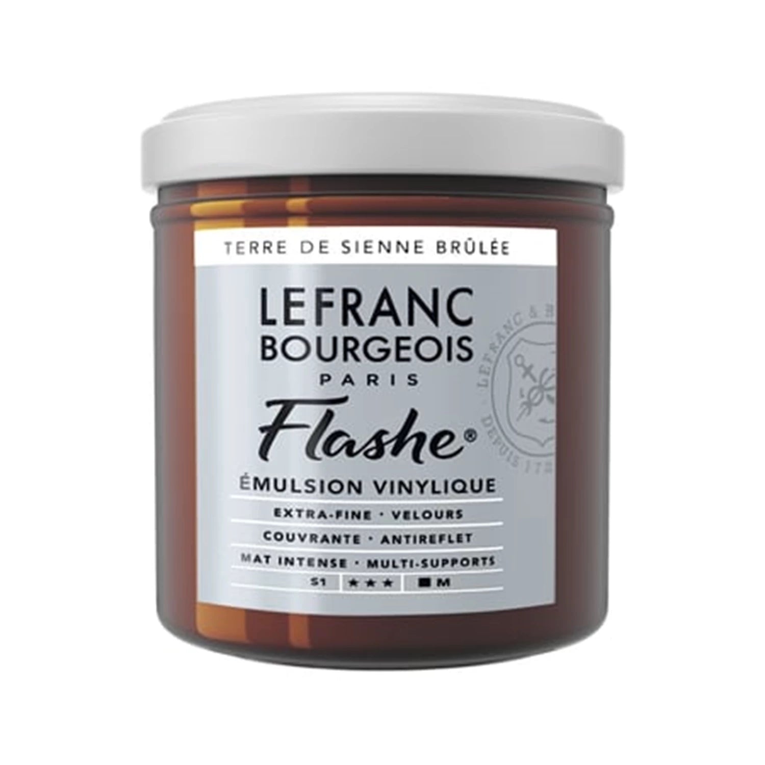 LFB FLASHE ACRYL 125ML TOPF SIENA GEBRANNT