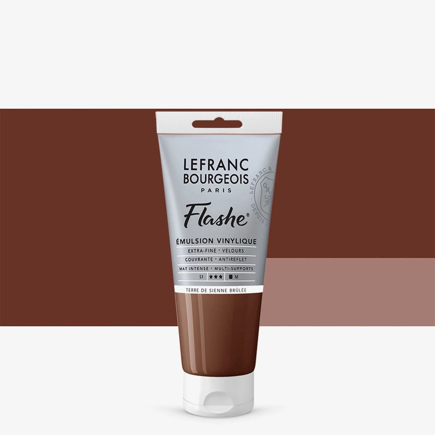 LFB FLASHE ACRYL 80ML TUBE SIENA GEBRANNT