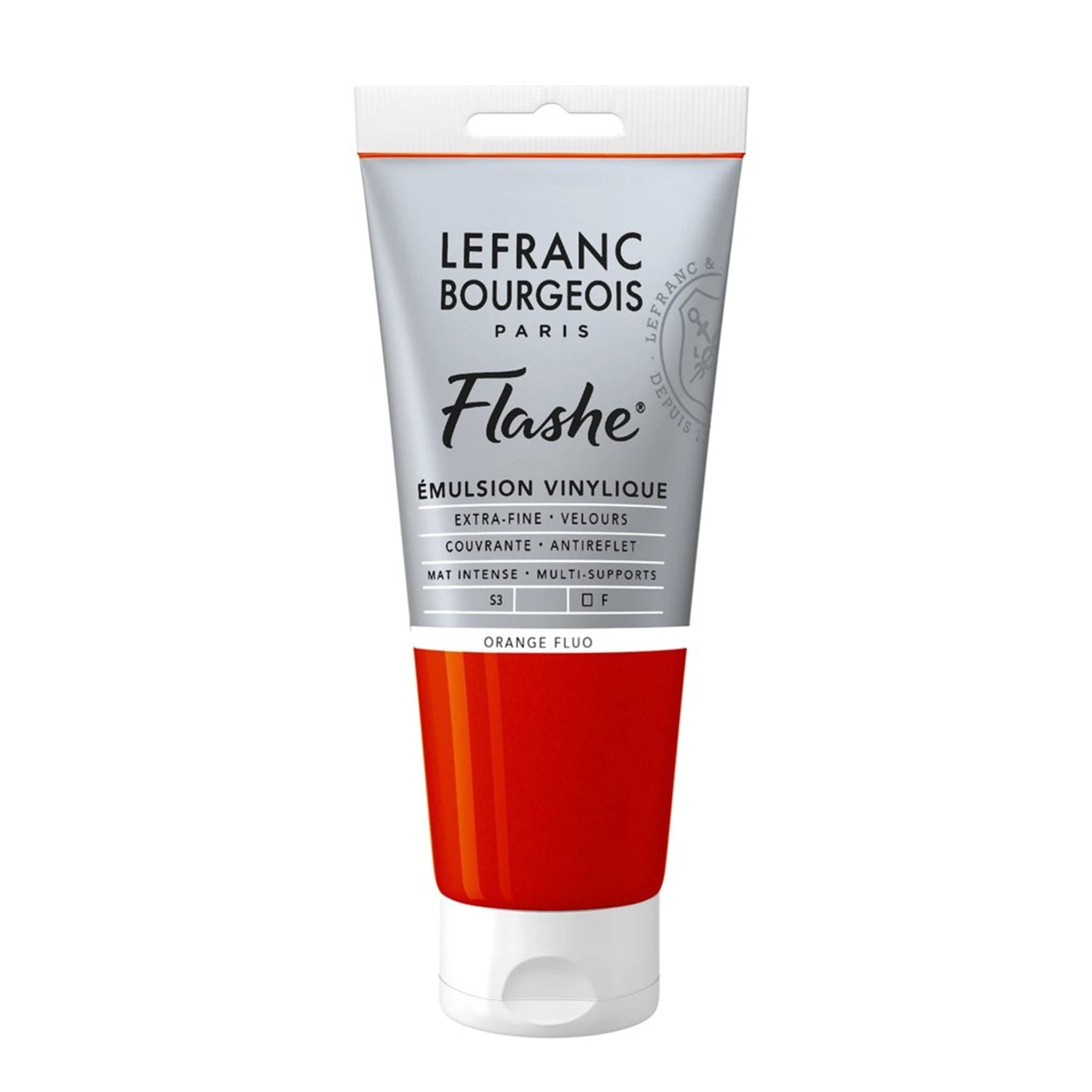 LFB FLASHE ACRYL 80ML TUBE FLUOORANGE