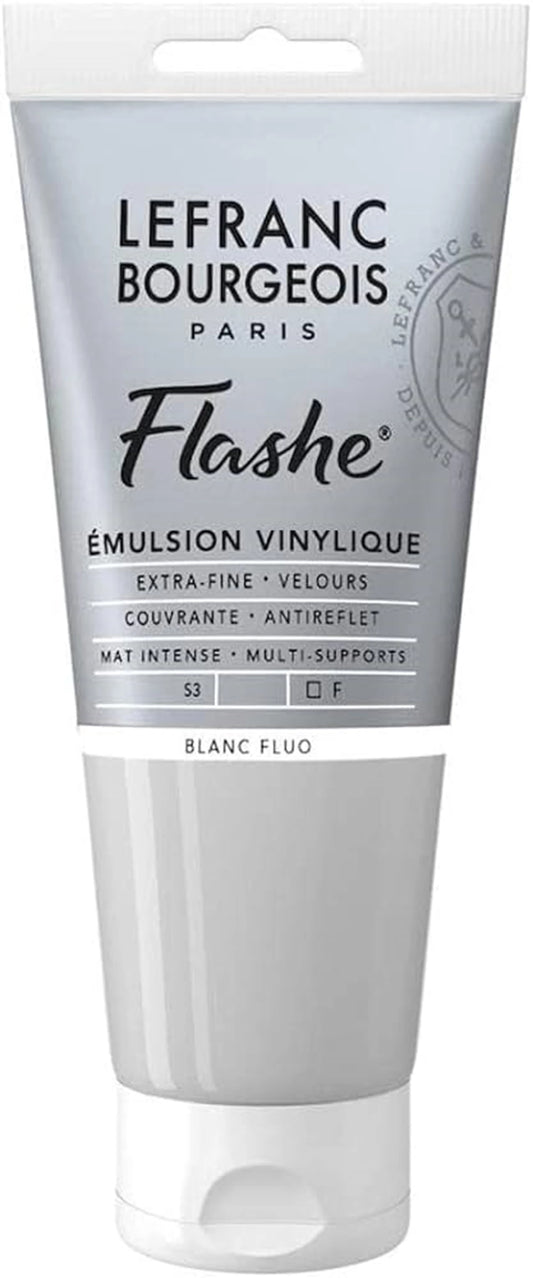 LFB FLASHE ACRYL 80ML TUBE FLUOWEISS
