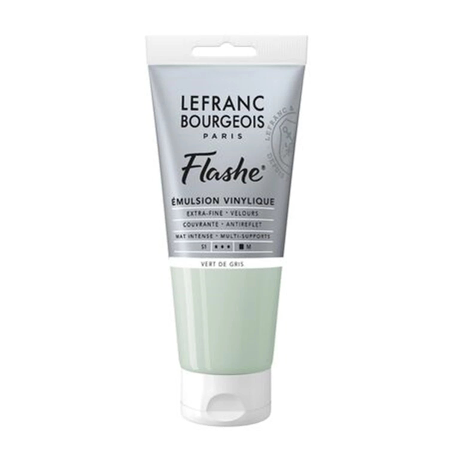 LFB FLASHE ACRYL 80ML TUBE GRÜNGRAU