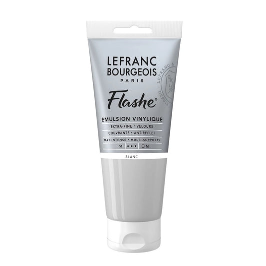 LFB FLASHE ACRYL 80ML TUBE IRISIERENDES WEISS