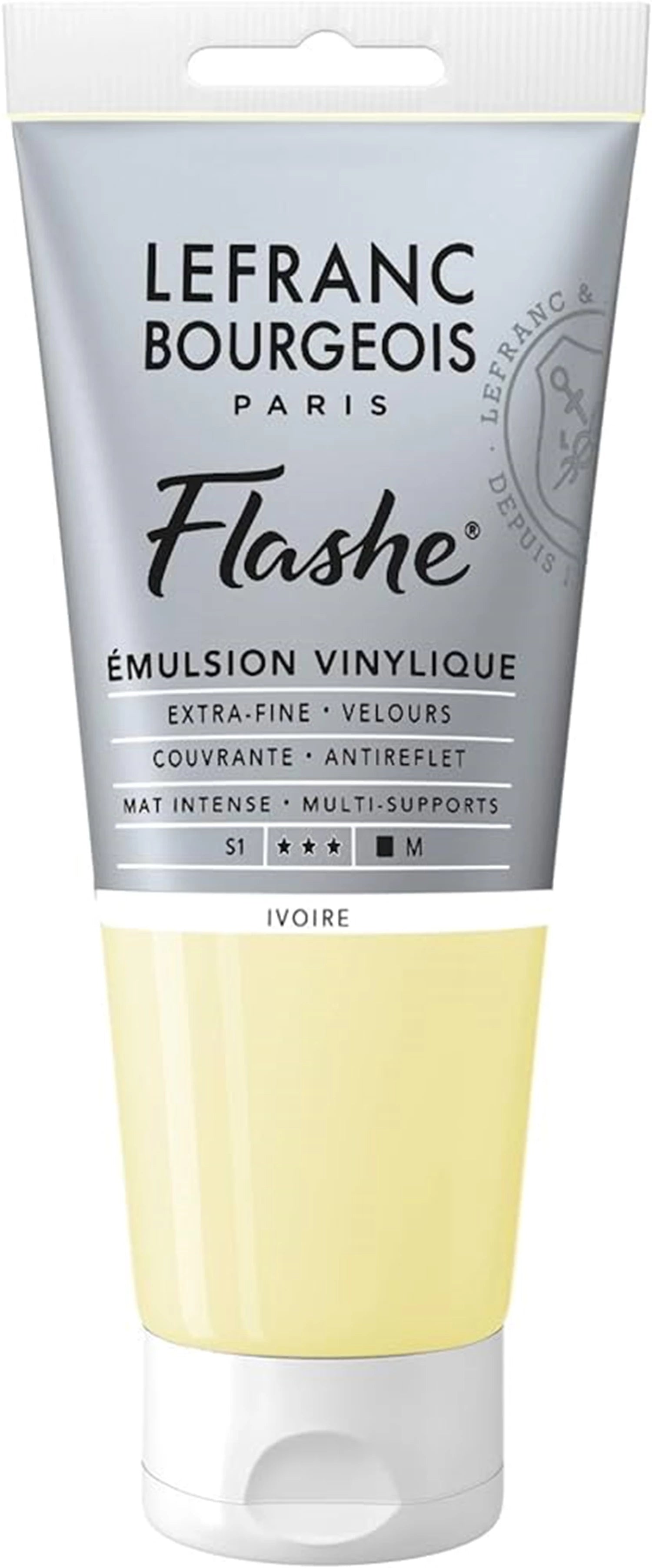 LFB FLASHE ACRYL 80ML TUBE ELFENBEIN