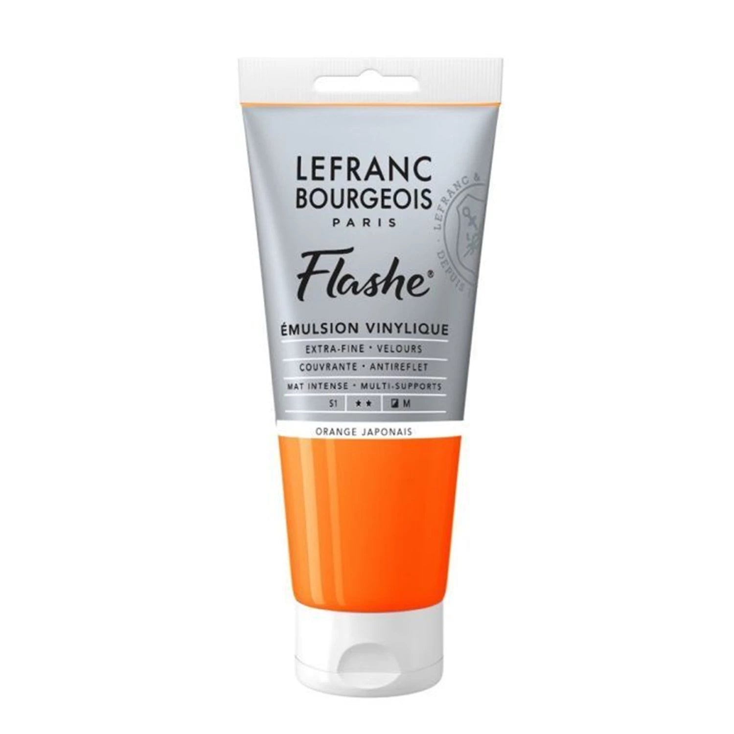 LFB FLASHE ACRYL 80ML TUBE JAPANISCHORANGE