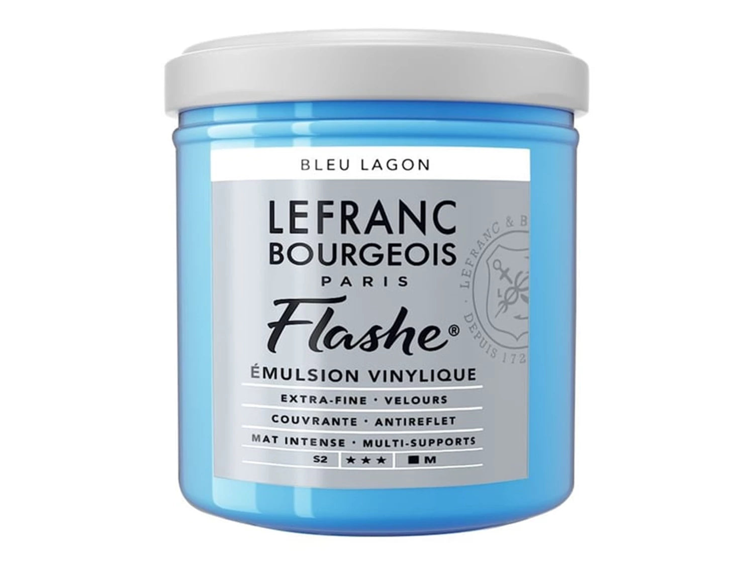 LFB FLASHE ACRYL 125ML TOPF LAGUNENBLAU