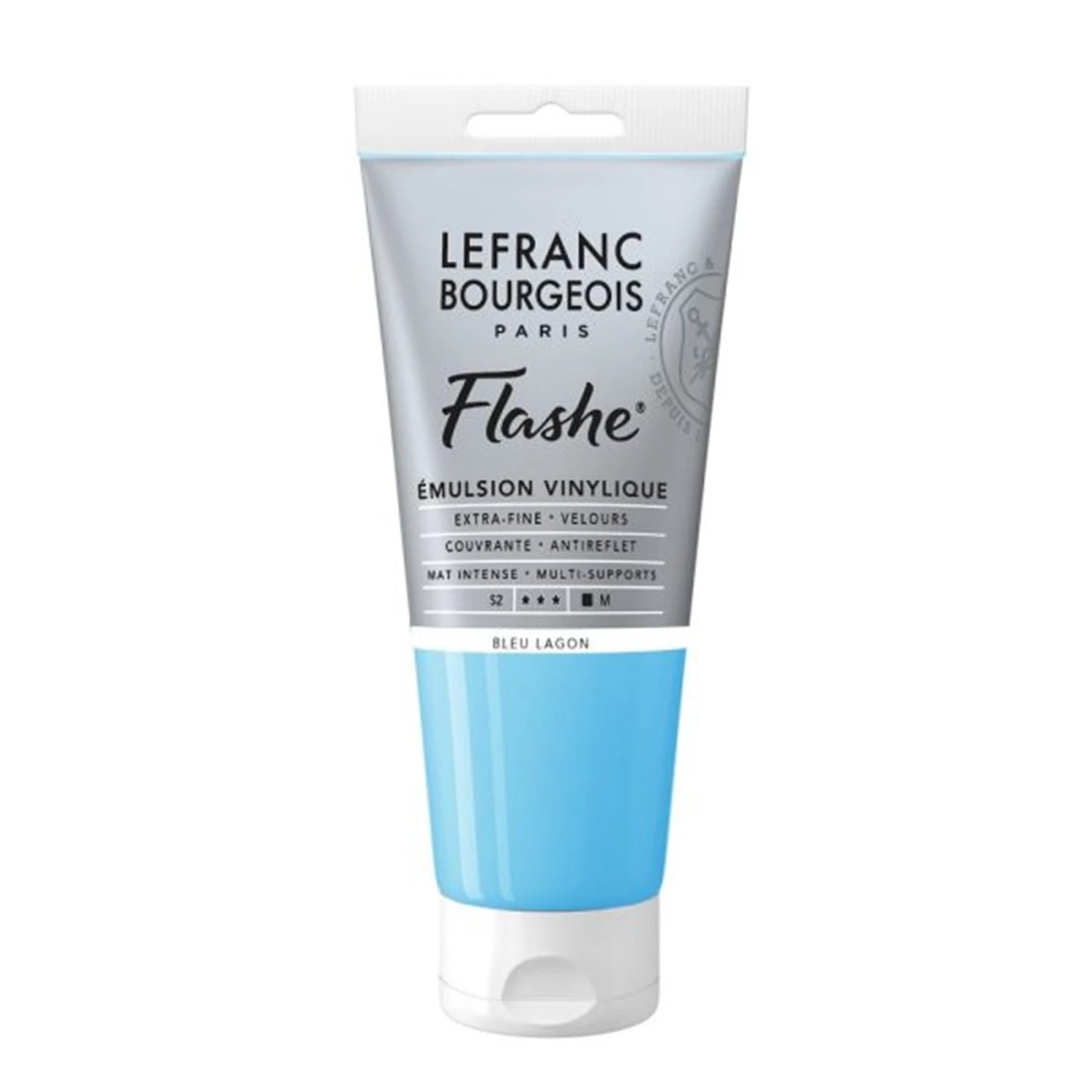 LFB FLASHE ACRYL 80ML TUBE LAGUNENBLAU