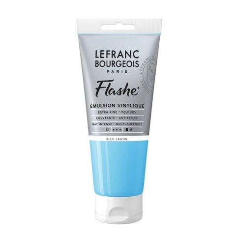 LFB FLASHE ACRYL 80ML TUBE LAGUNENBLAU
