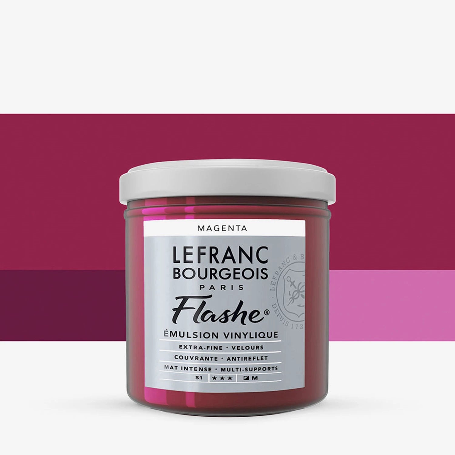 LFB FLASHE ACRYL 125ML TOPF MAGENTA