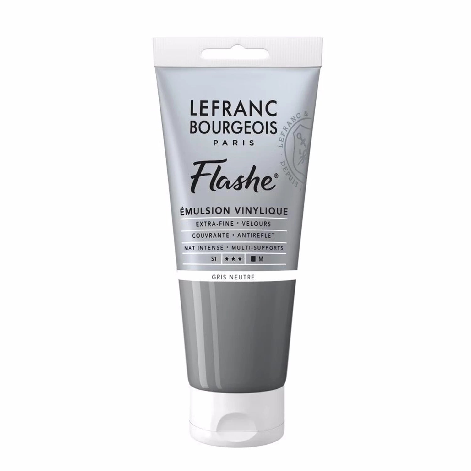 LFB FLASHE ACRYL 80ML TUBE NEUTRALGRAU