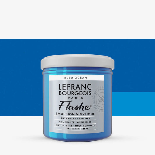 LFB FLASHE ACRYL 125ML TOPF OZEANBLAU
