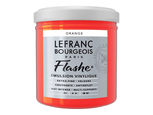 LFB FLASHE ACRYL 125ML TOPF ORANGE
