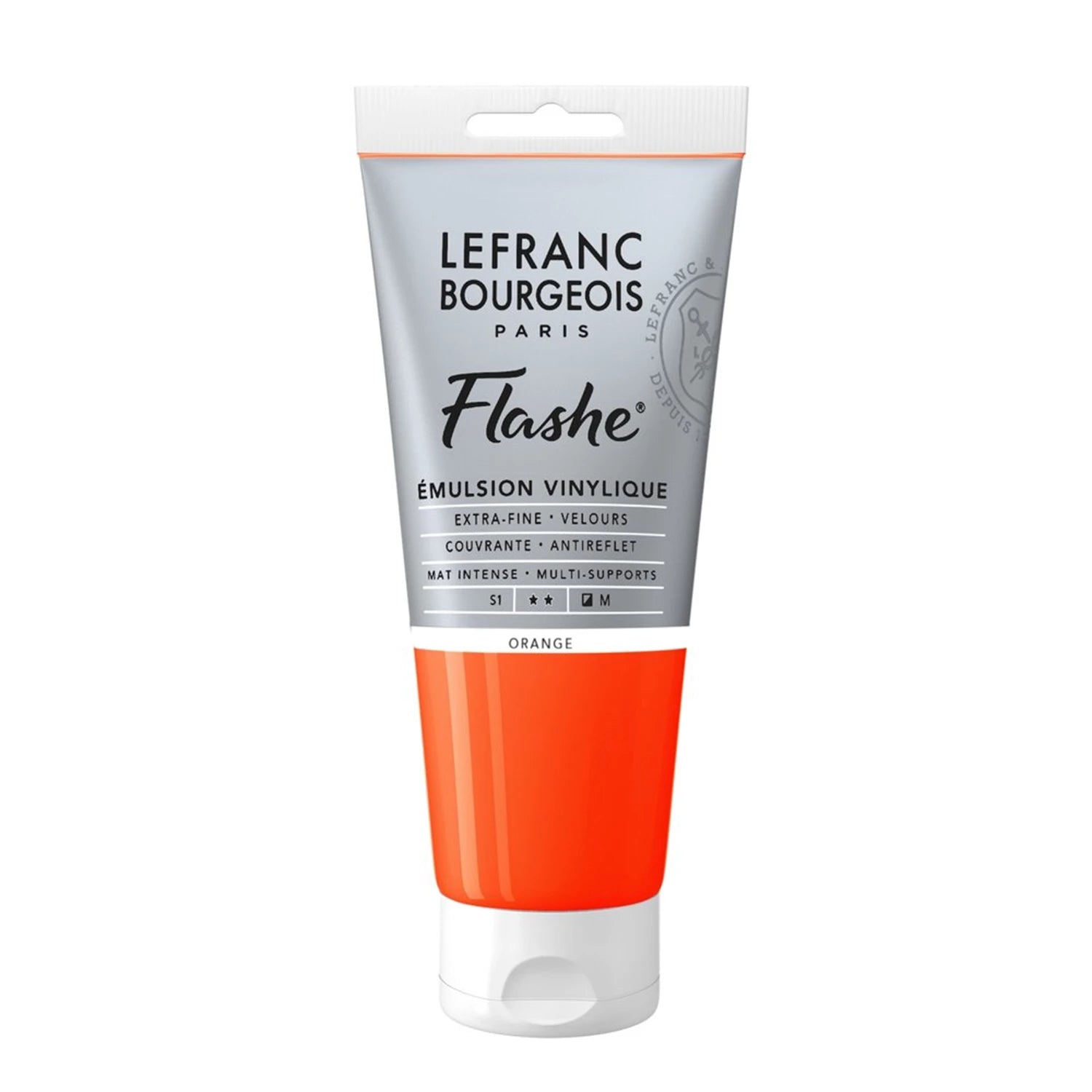 LFB FLASHE ACRYL 80ML TUBE ORANGE