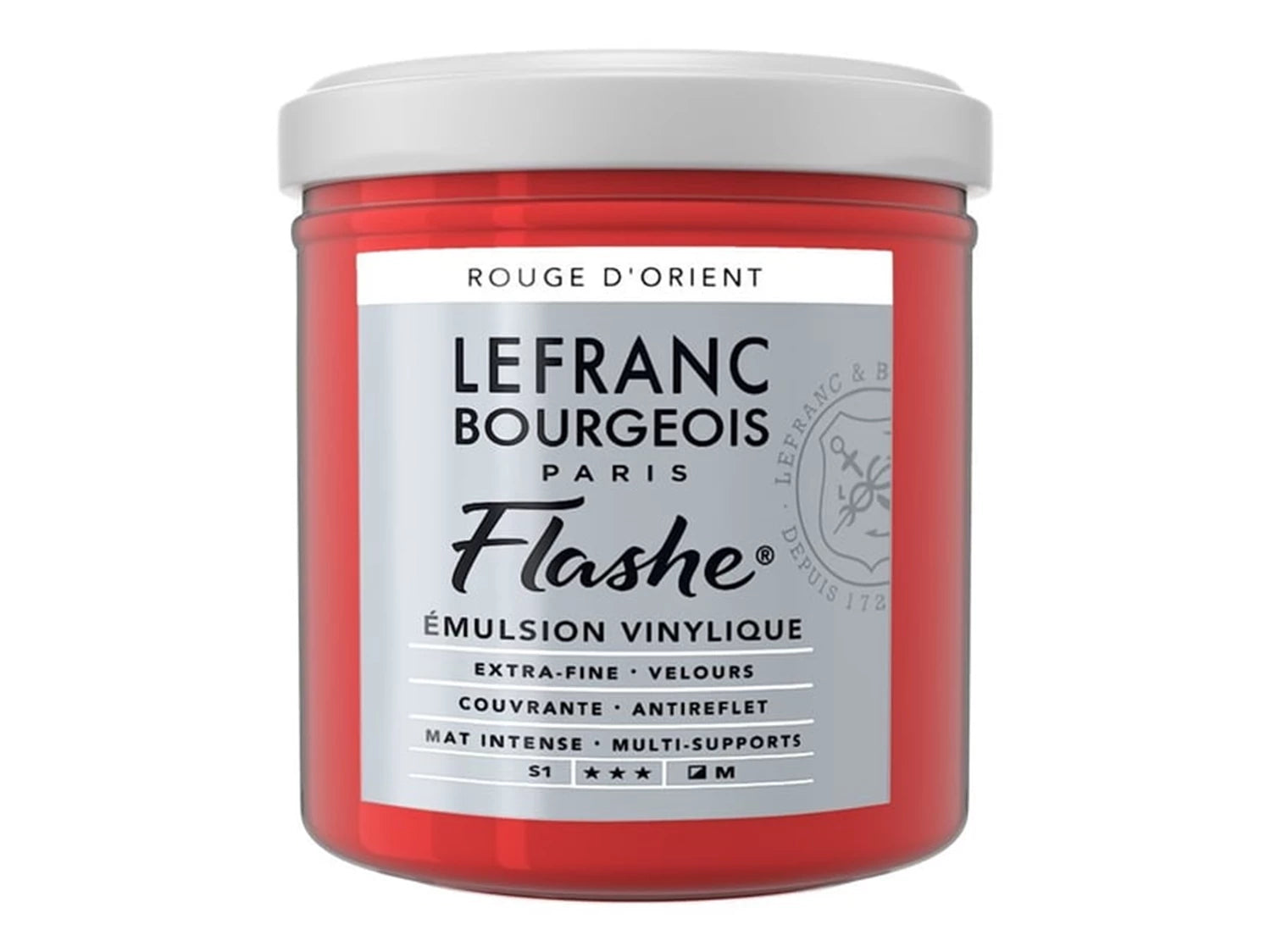 LFB FLASHE ACRYL 125ML TOPF ORIENTROT