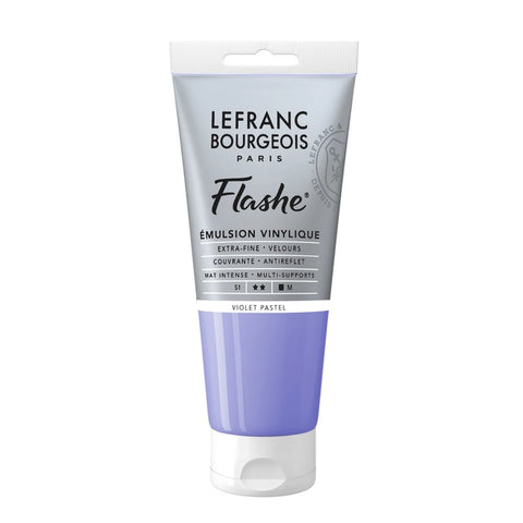 LFB FLASHE ACRYL 80ML TUBE PASTELLVIOLETT