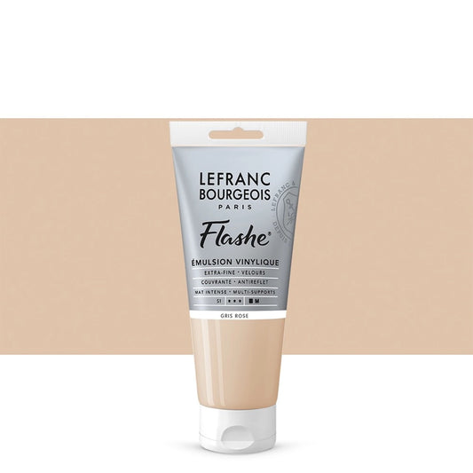 LFB FLASHE ACRYL 80ML TUBE GRAU-ROSA