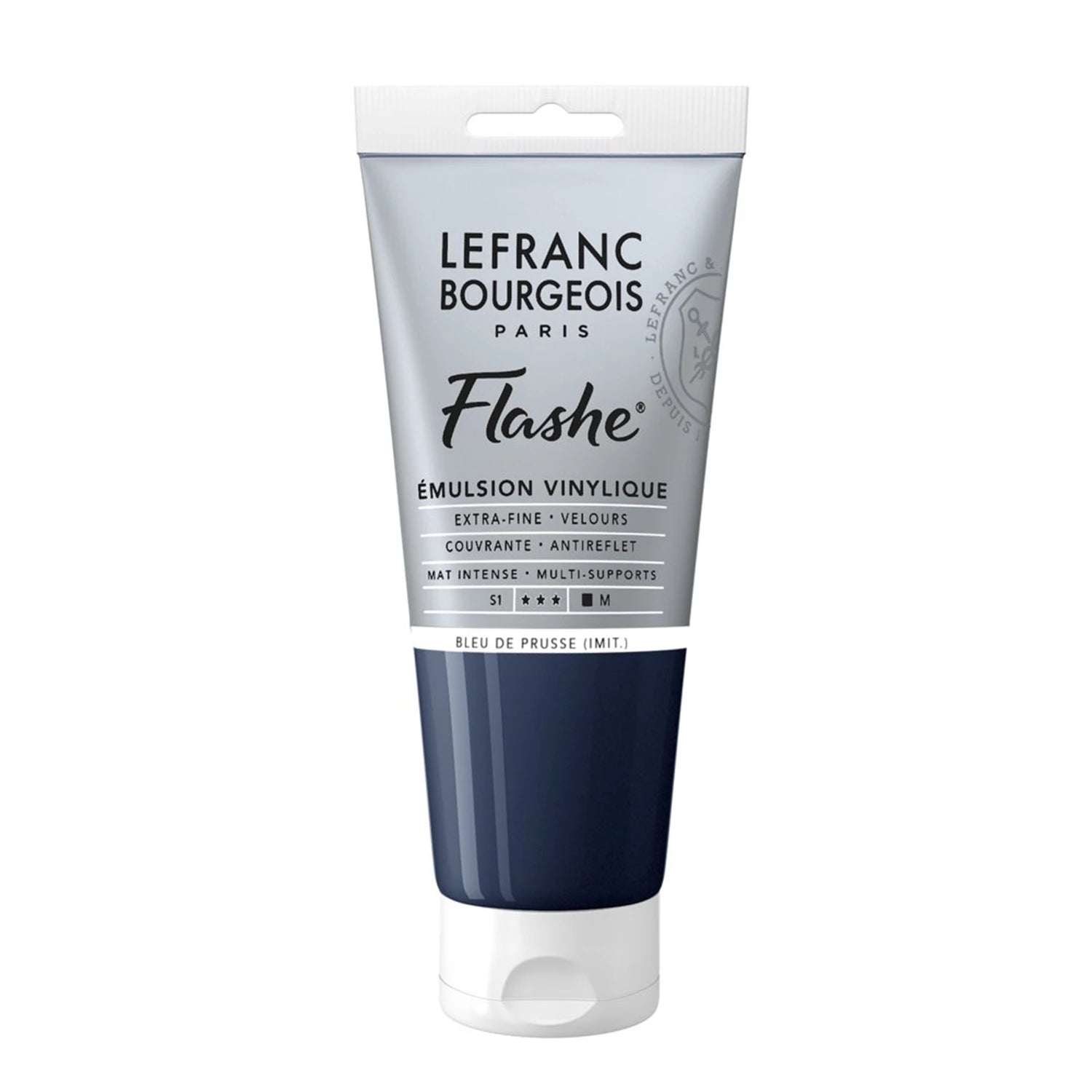 LFB FLASHE ACRYL 80ML TUBE PREUSSISCHBLAU