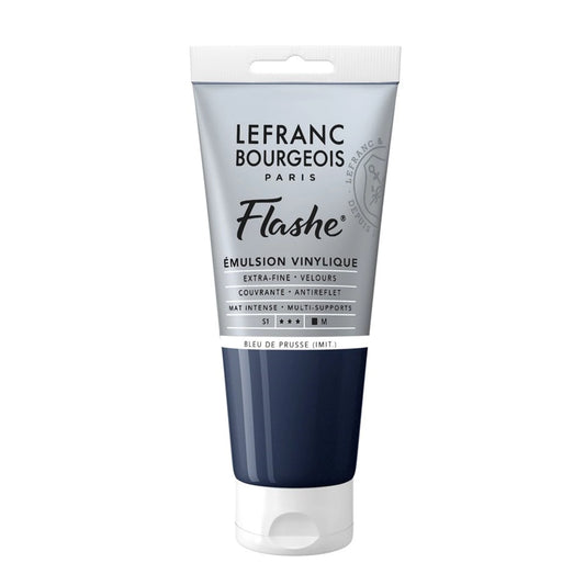 LFB FLASHE ACRYL 80ML TUBE PREUSSISCHBLAU